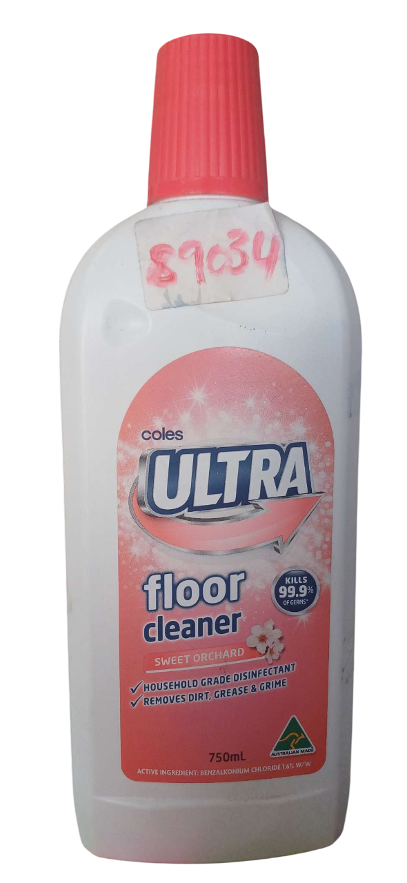 COLES FLOOR CLEANER SWEET ORCHARD 750ML*6PCS