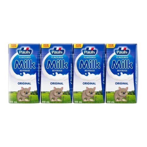PAULS KIDS UHT MILK ORIGINAL 110ML*48 25% WHITE