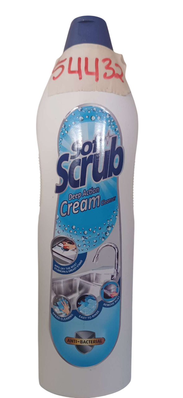 SOFTSCRUB CREAM CLEANSER ANTI-BACTERIAL 500ML*16PCS