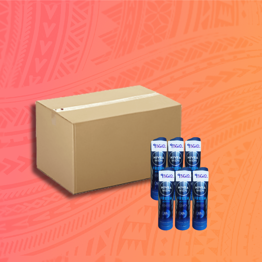 NIVEA BODY SPRAY FRESH ACTIVE 150ML*24