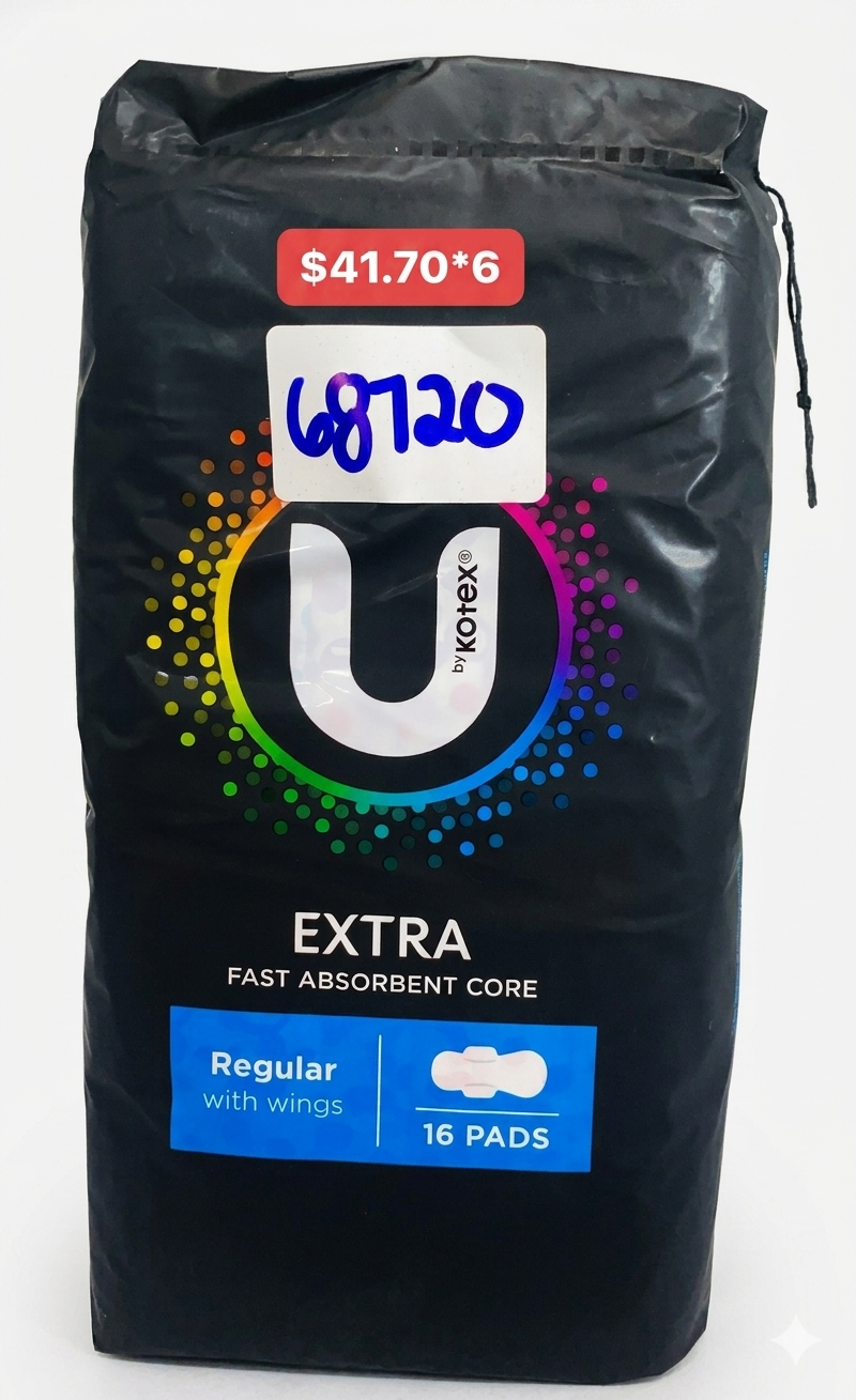 UKOTEX EXTRA REG MAXI 16'S*6 (91421D)