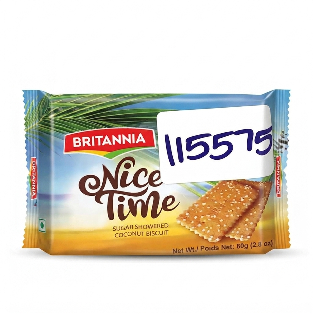 BRITANNIA NICE BISCUITS 80G*30'S