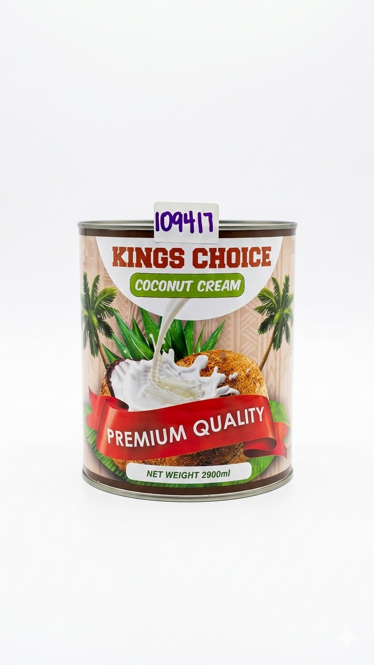 KING CHOICE COCONUT CREAM 2900ML*6