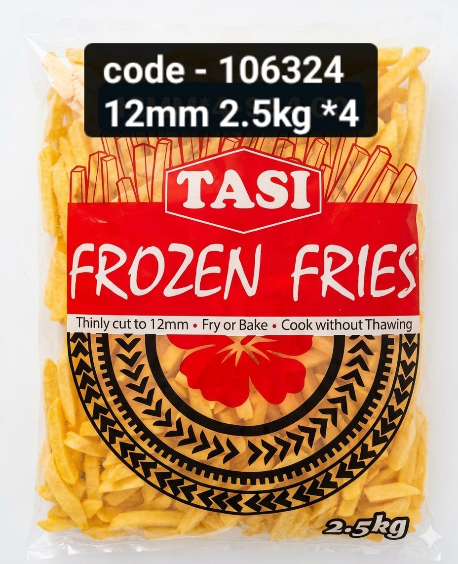 TASI FROZEN FRENCH FRIES 12*12MM*4