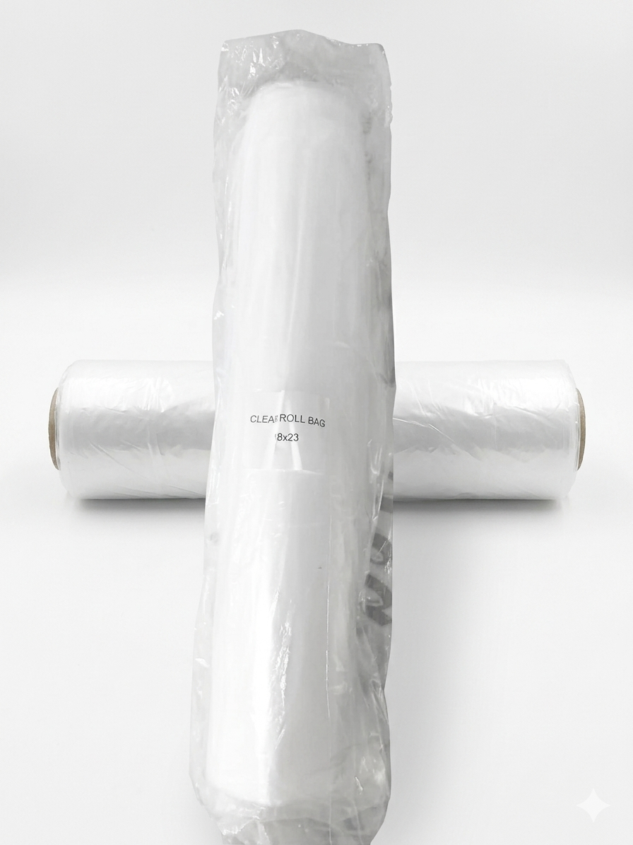Clear Bags Roll 18*23*15'S