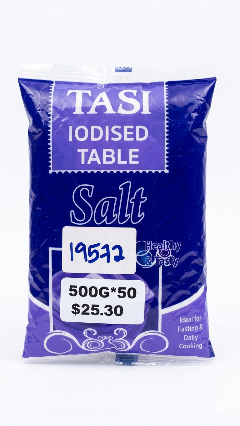 SALT TASI SUPER CAP'S COOK/SALT 500G*50