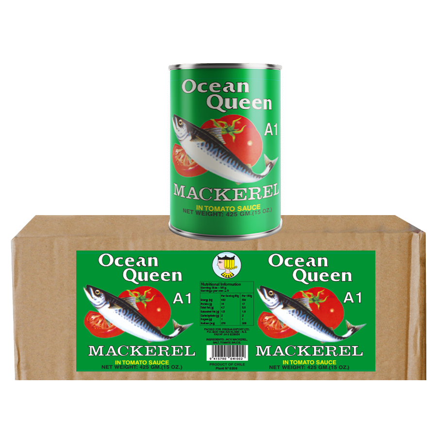 MACKEREL OCEAN QUEEN T/SAUCE 425G*8