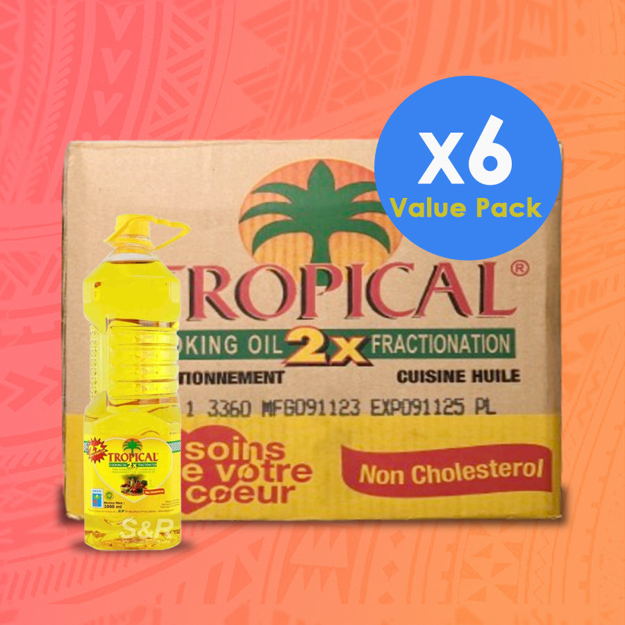 Tropical Oil 2ltr x 6PCS