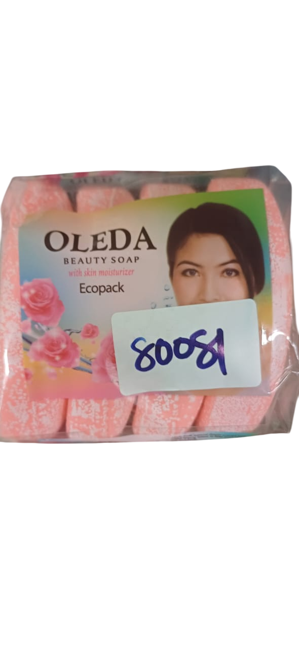 BATH SOAP OLEDA PINK ECONOMY 70G*18PCKTS(4PCS)