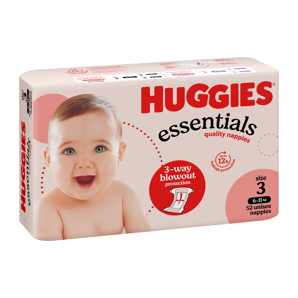 HUGGIES CRAWLER 52'S*4 ESSENTIAL (21034)