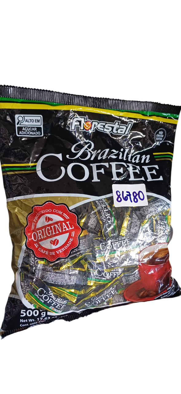 FLORESTAL BRAZILIAN COFFEE CANDY 500G*30PCKTS