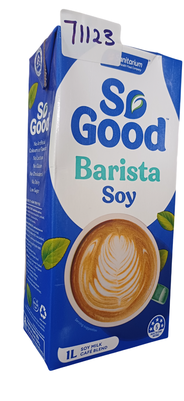 SO GOOD ADC BARISA SOY 1LTR*12