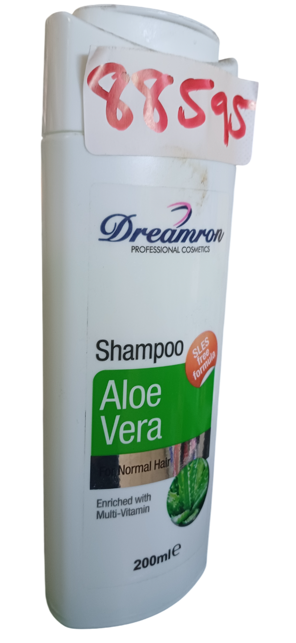 DREAMRON SHAMPOO ALOE VERA 200MLS*24PCS