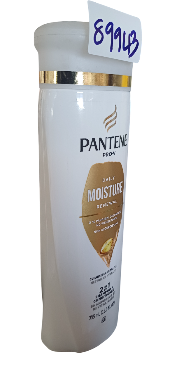 PANTENE 2IN1 MOISTURE 12OZ/355ML*6PCS