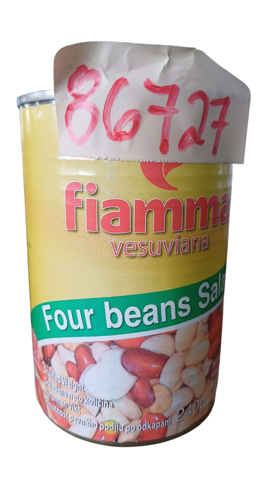 FIAMMA 4 BEANS SALAD MIX BRINE 400G*24pcs