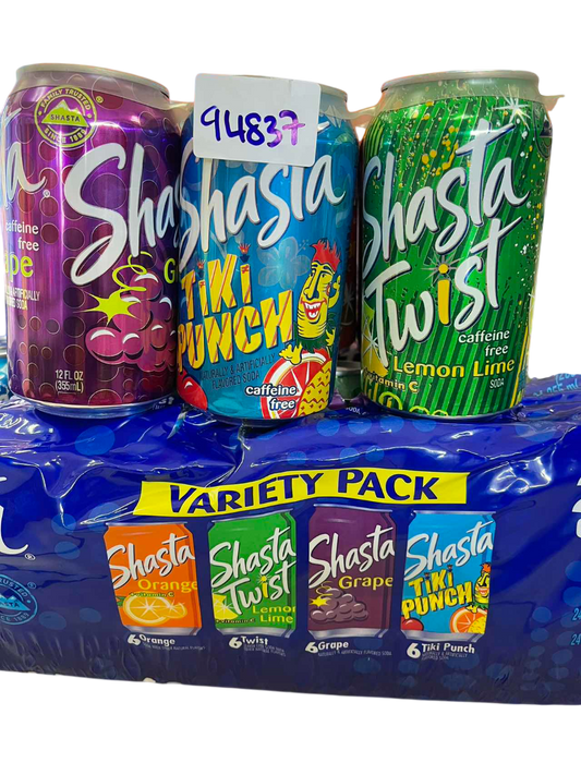 SHASTA 多样装 355ML*24PCS
