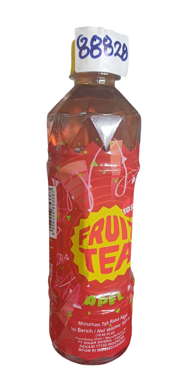 Sosro Fruit Tea Apple Flav 500ML*24PCS