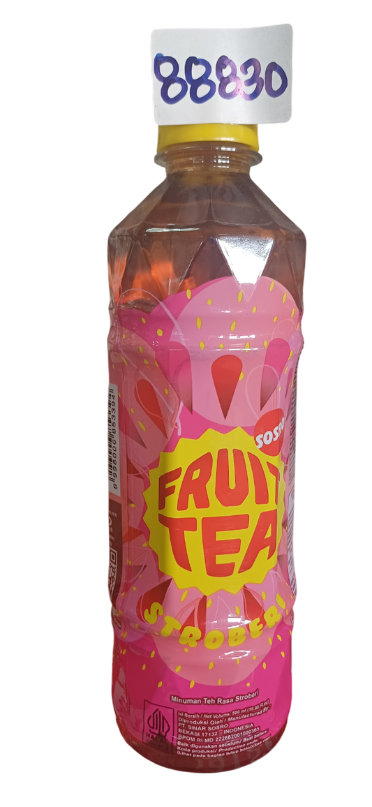 Sosro Fruit Tea Strawberry 500ML*24PCS