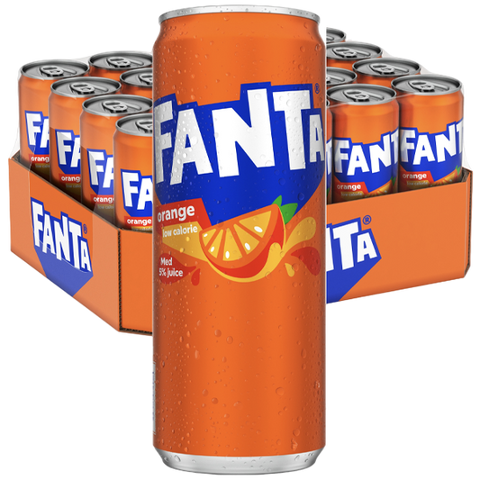 FANTA ORANGE CAN 320ML*24