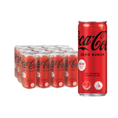 COCA COLA ZERO CAN 320ML*24