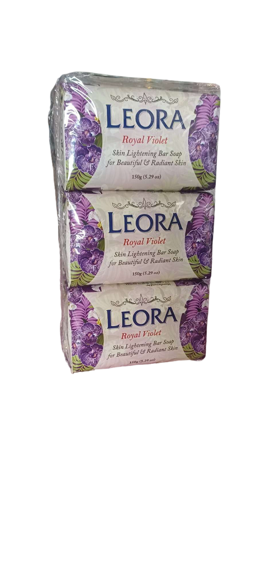 沐浴皂 Leora 香皂 Royal Violet 150g x 48