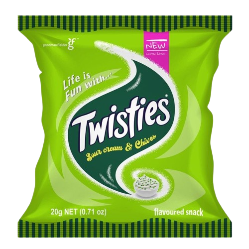 Twiaties Sour Cream&Chives 20g*60's