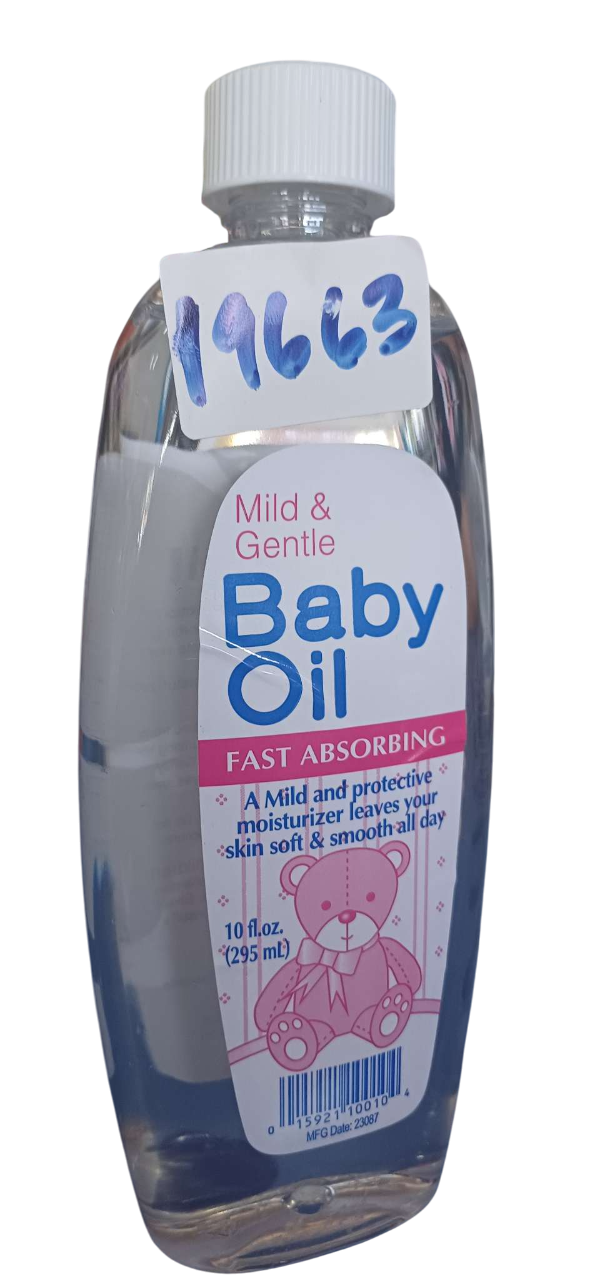 BABY OIL USA MILKD N GENTLE 10OZ*24PCS