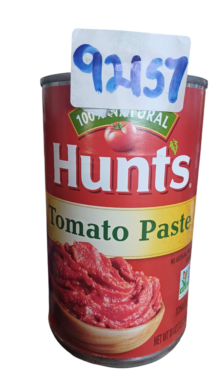 HUNTS 100% NATURAL TOMATO PASTE 510G*24PCS