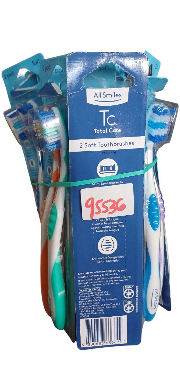 ASSTD TOOTHBRUSH STYSZ-1 *12PCS