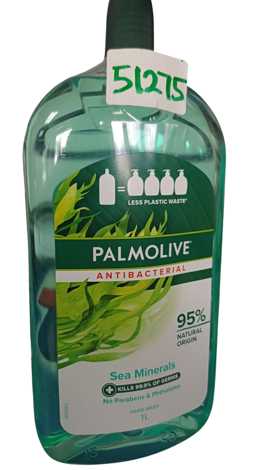 PALMOLIVE H/SOAP NATS SEA MINERALS 1LTR*12PCS