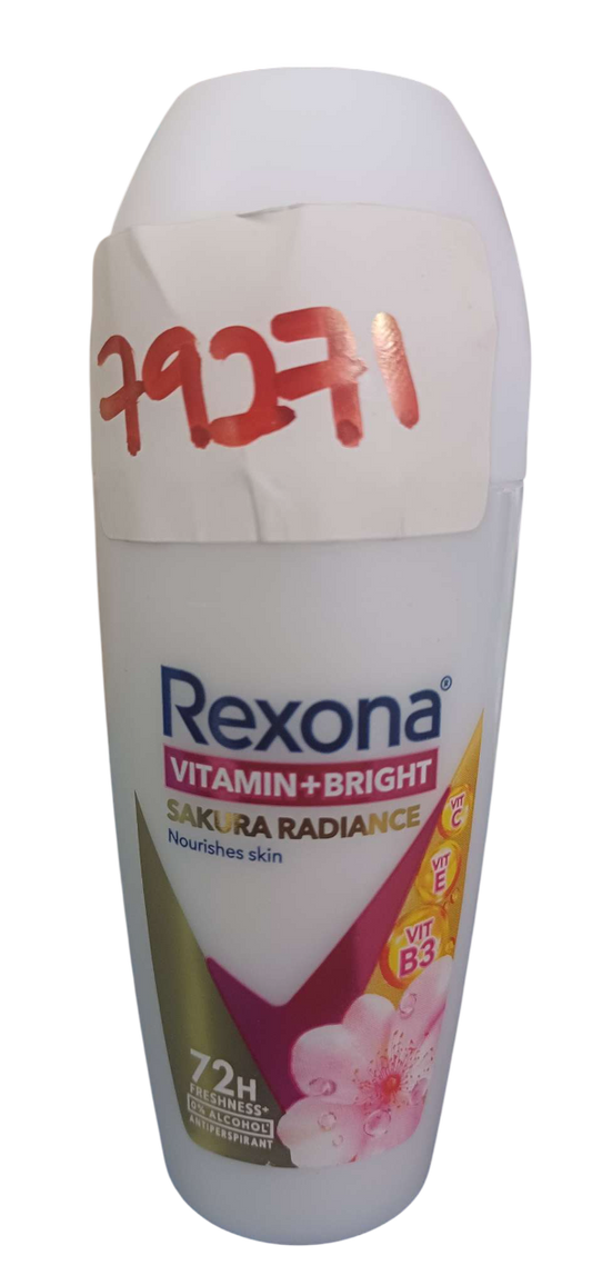 REXONA ROLL ON NAT WHITENING FRESH SAKURA 45MLS*24PCS