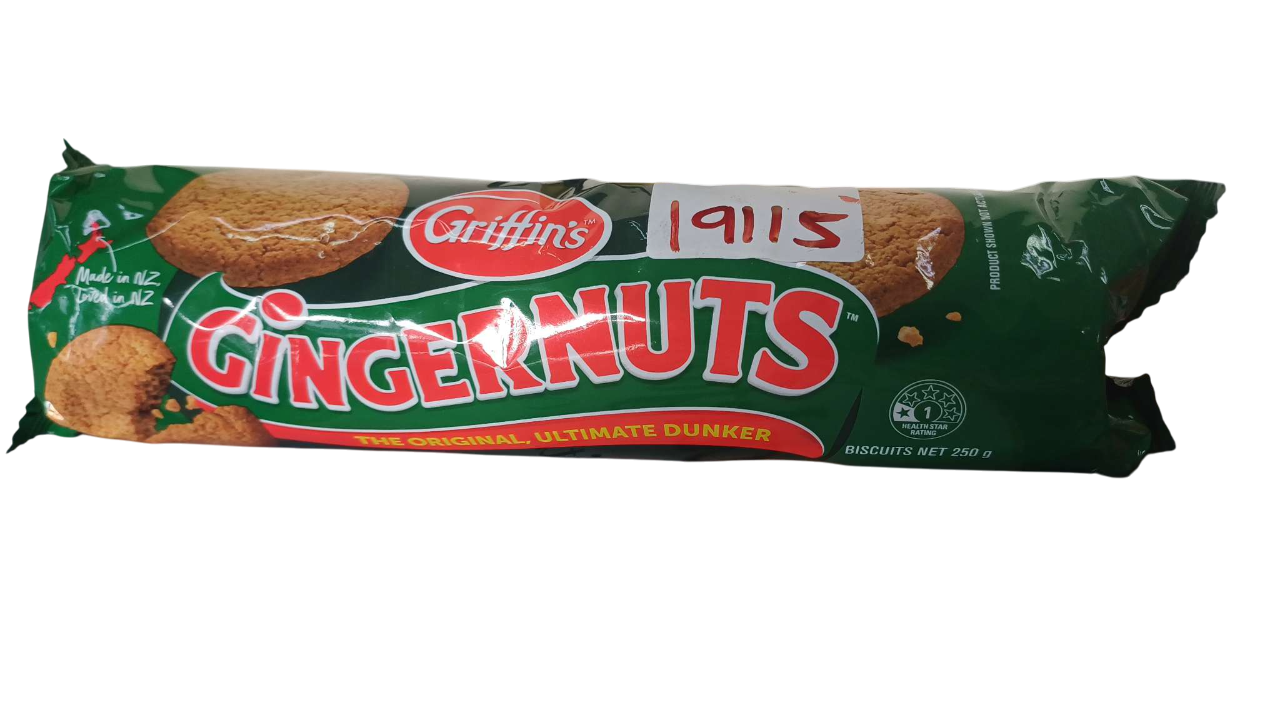 GRIFFINS GINGERNUTS 250g*20PCKTS