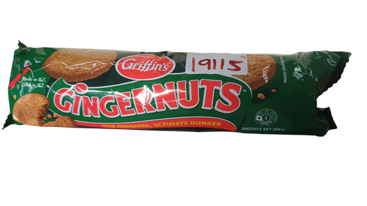 GRIFFINS GINGERNUTS 250g*20PCKTS