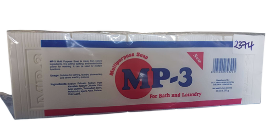 多用途洗衣皂 MP-3 230G*10S(10PCKTS)