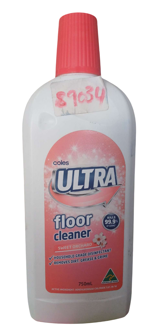 COLES FLOOR CLEANER SWEET ORCHARD 750ML*6PCS