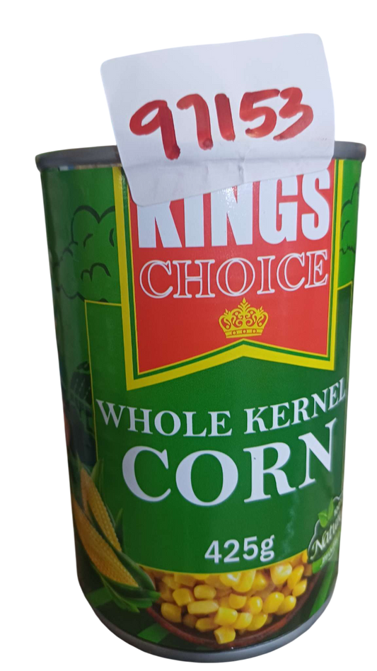 KINGS CHOICE WHOLE KERNEL CORN 425G*24PCS