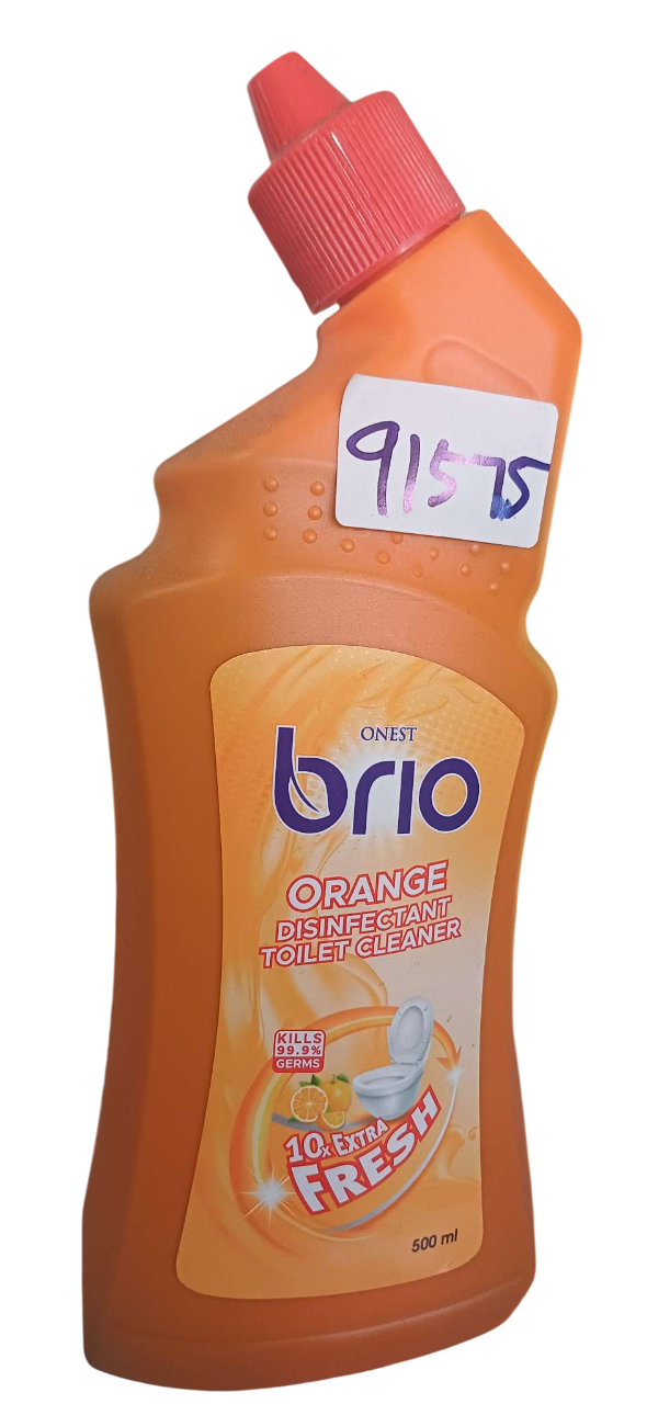 BRIO ONEST ORANGE TOILET CLEANER 500ML*24PCS