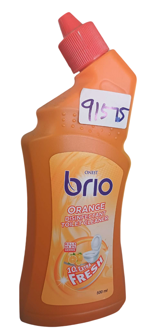 BRIO ONEST ORANGE TOILET CLEANER 500ML*24PCS