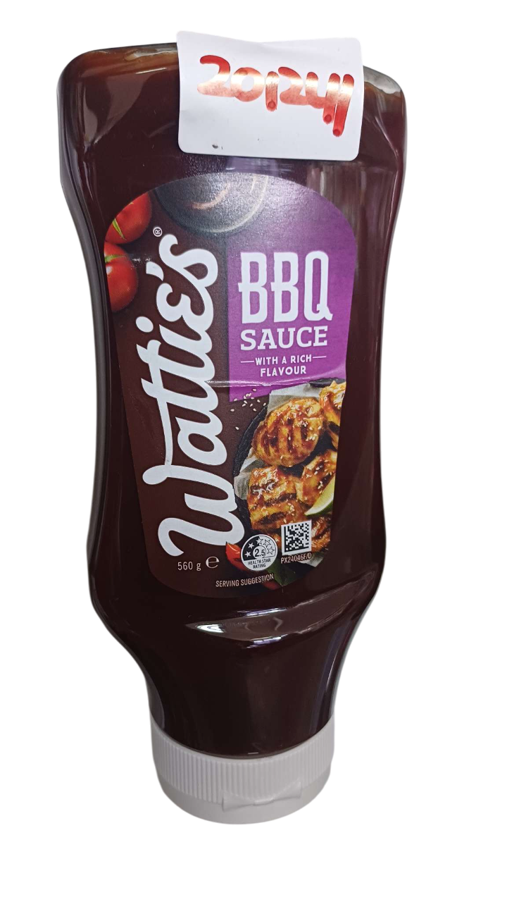 WATTIES BBQ SAUCE UPS DOWN 560G*12PCS