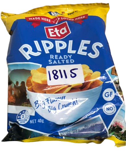 Eta 40g*24 Spuds Ripple Ready Salt