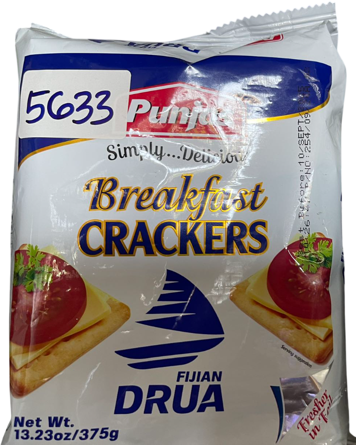 Punjas Breakfast Crackers 375g x 20