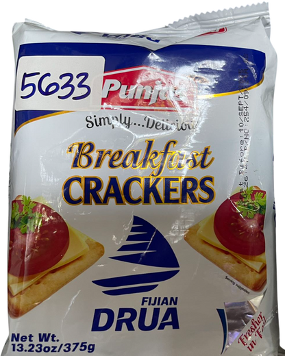 Punjas Breakfast Crackers 375g x 20