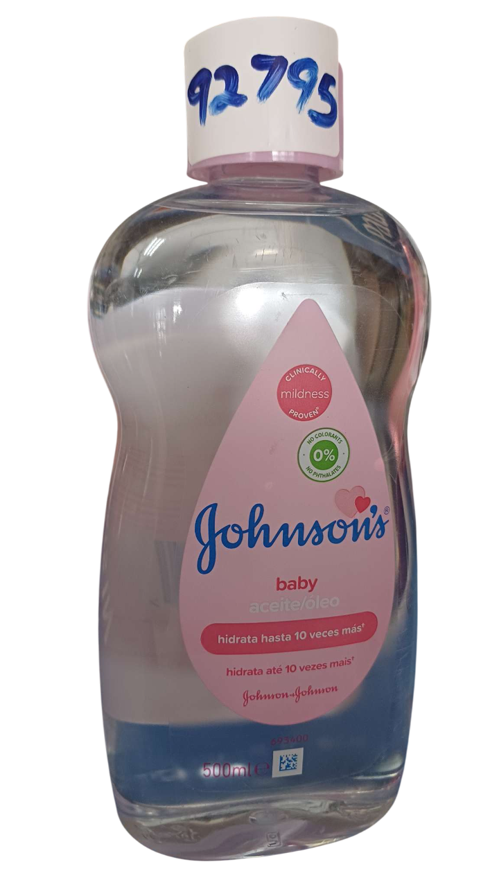 JOHNSON'S BABY OIL 500MLS*12PCS