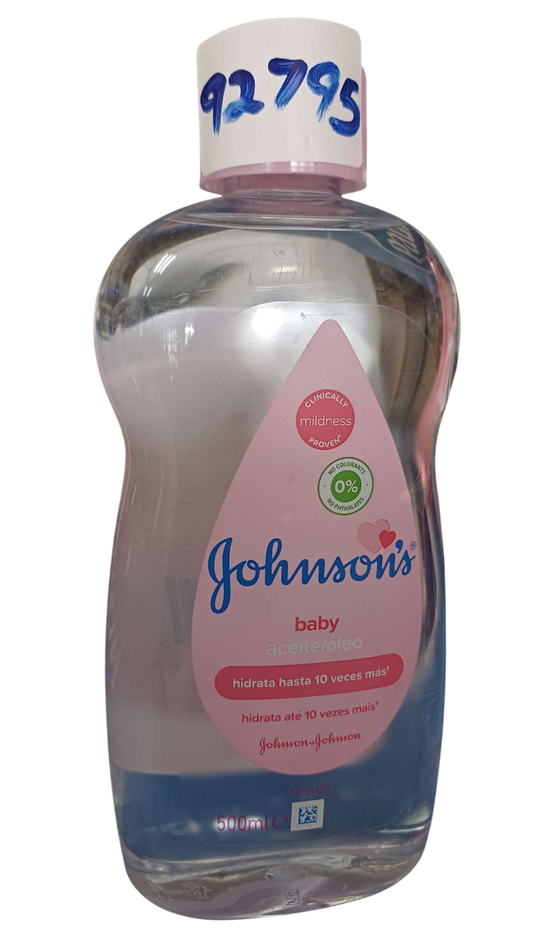 JOHNSON'S BABY OIL 500MLS*12PCS