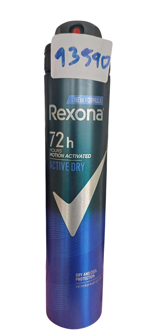 REXONA DEO ACTIVE DRY 200ML*12PCS