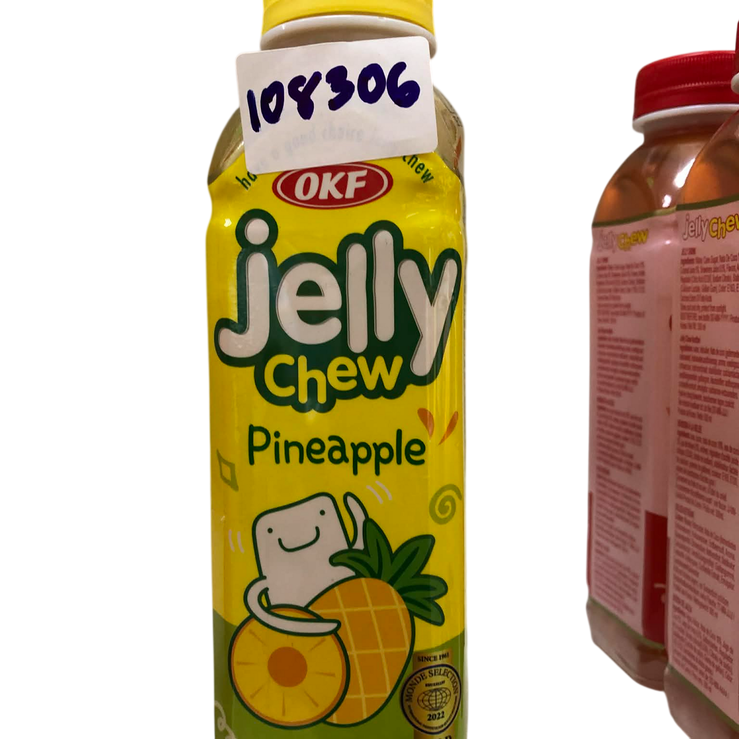 OKF Jelly Chew Pineapple 500ml*20