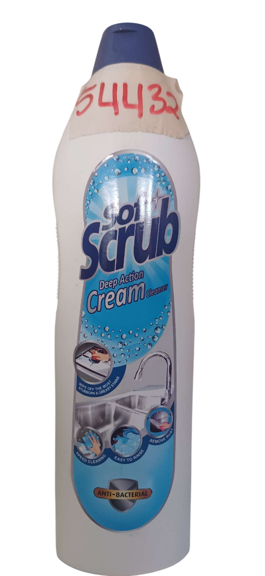 SOFTSCRUB CREAM CLEANSER ANTI-BACTERIAL 500ML*16PCS