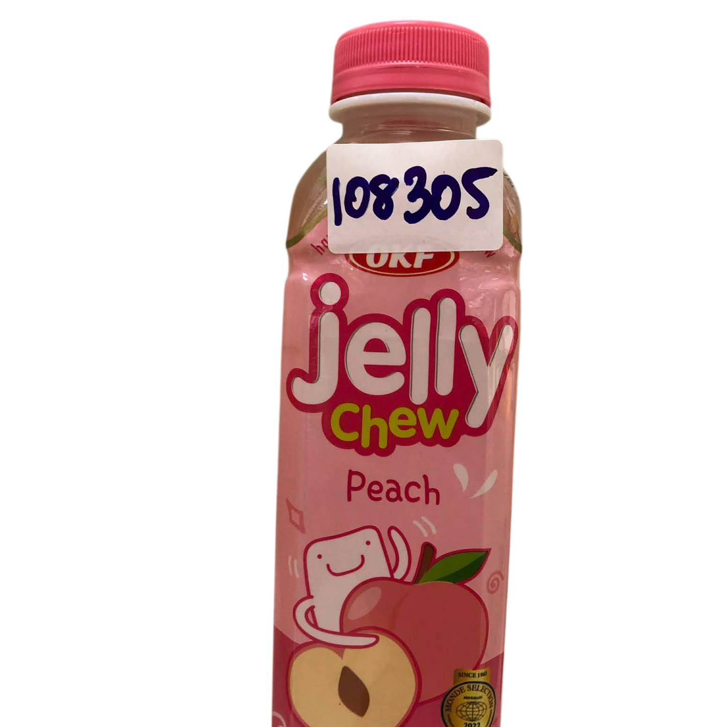 OKF Jelly Chew Peach 500mls*20