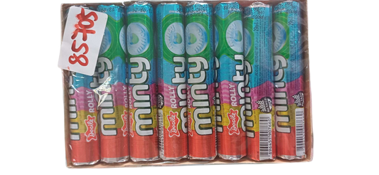 DOCILE ROLL MINTY FRUIT FLAV MINT 464G(24PCKTS)*16PCS