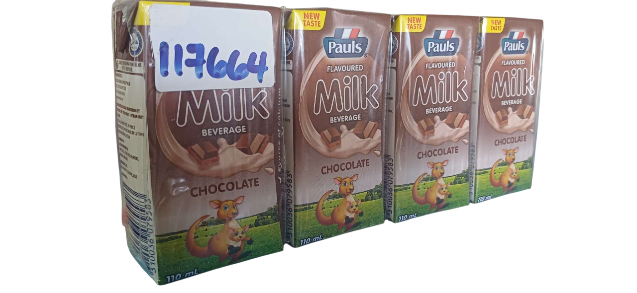 PAUL'S KIDS UHT MILK CHOCOLATE 110ML*48PCS